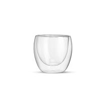 Copo Vidro Parede Dupla 80ml - C6096